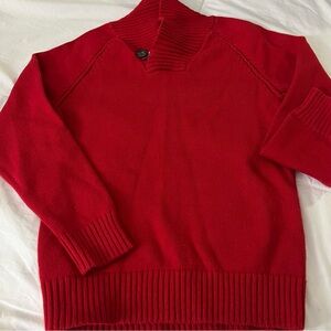 Jacadi Red Knit Sweater